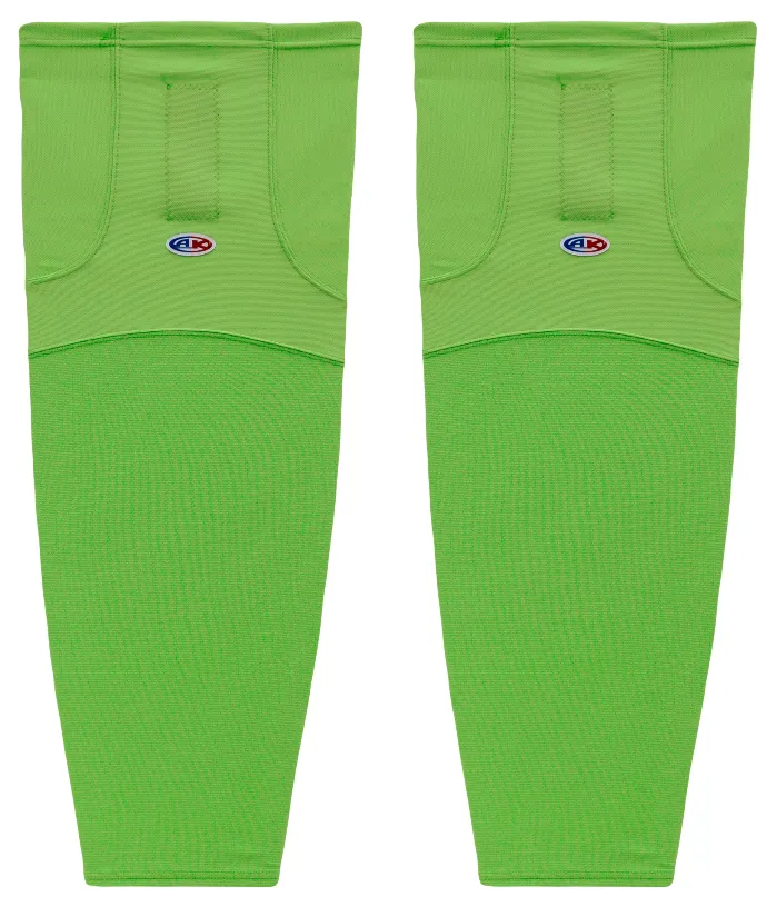 Athletic Knit (AK) HS1100-031 Lime Green Mesh Ice Hockey Socks