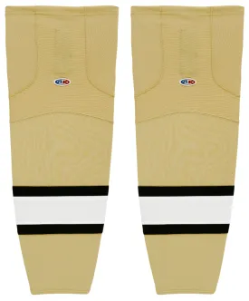 Athletic Knit (AK) HS2100-281 Vegas Gold/Black/White Mesh Ice Hockey Socks