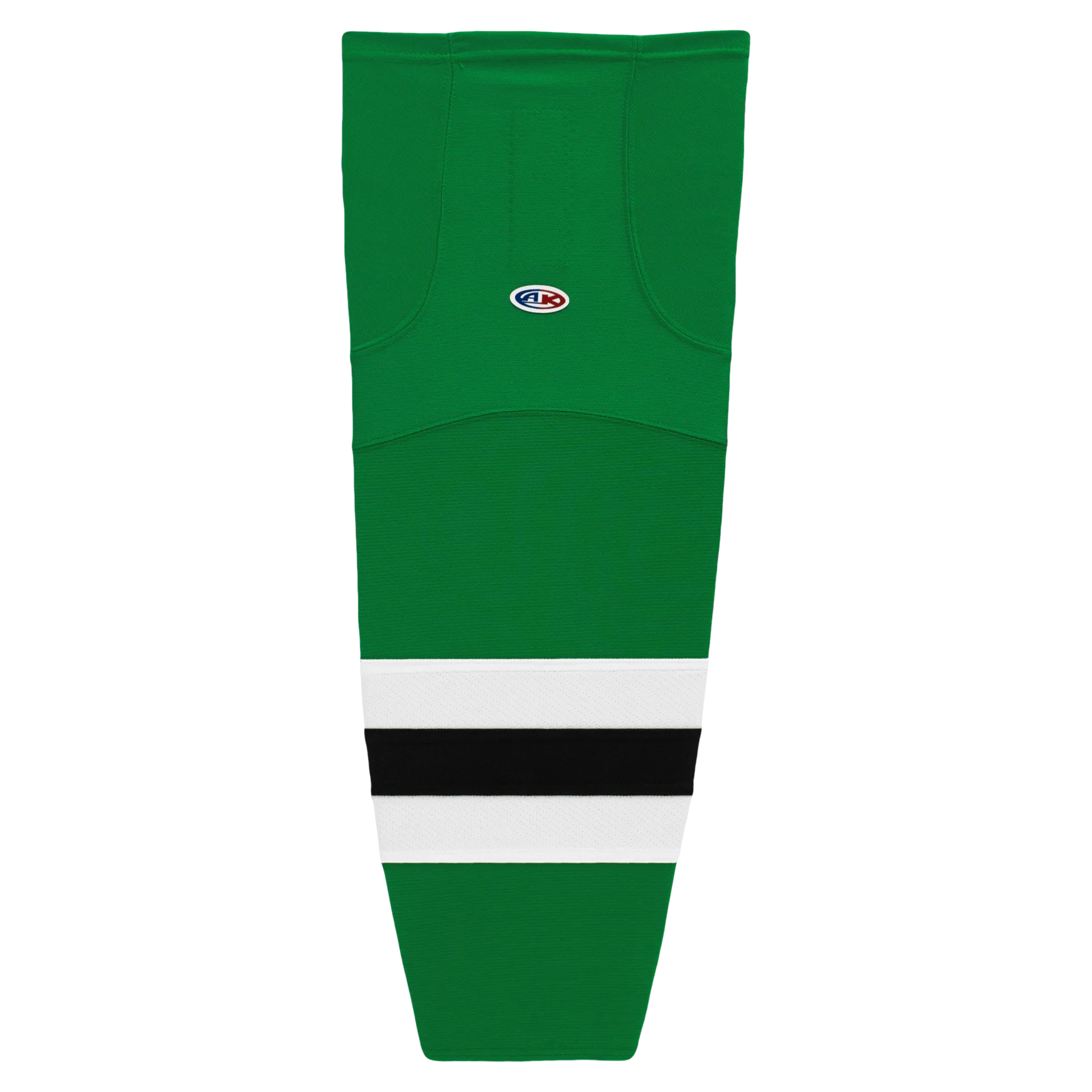 Athletic Knit (AK) HS2100-376 2013 Dallas Stars Kelly Green Mesh Ice Hockey Socks