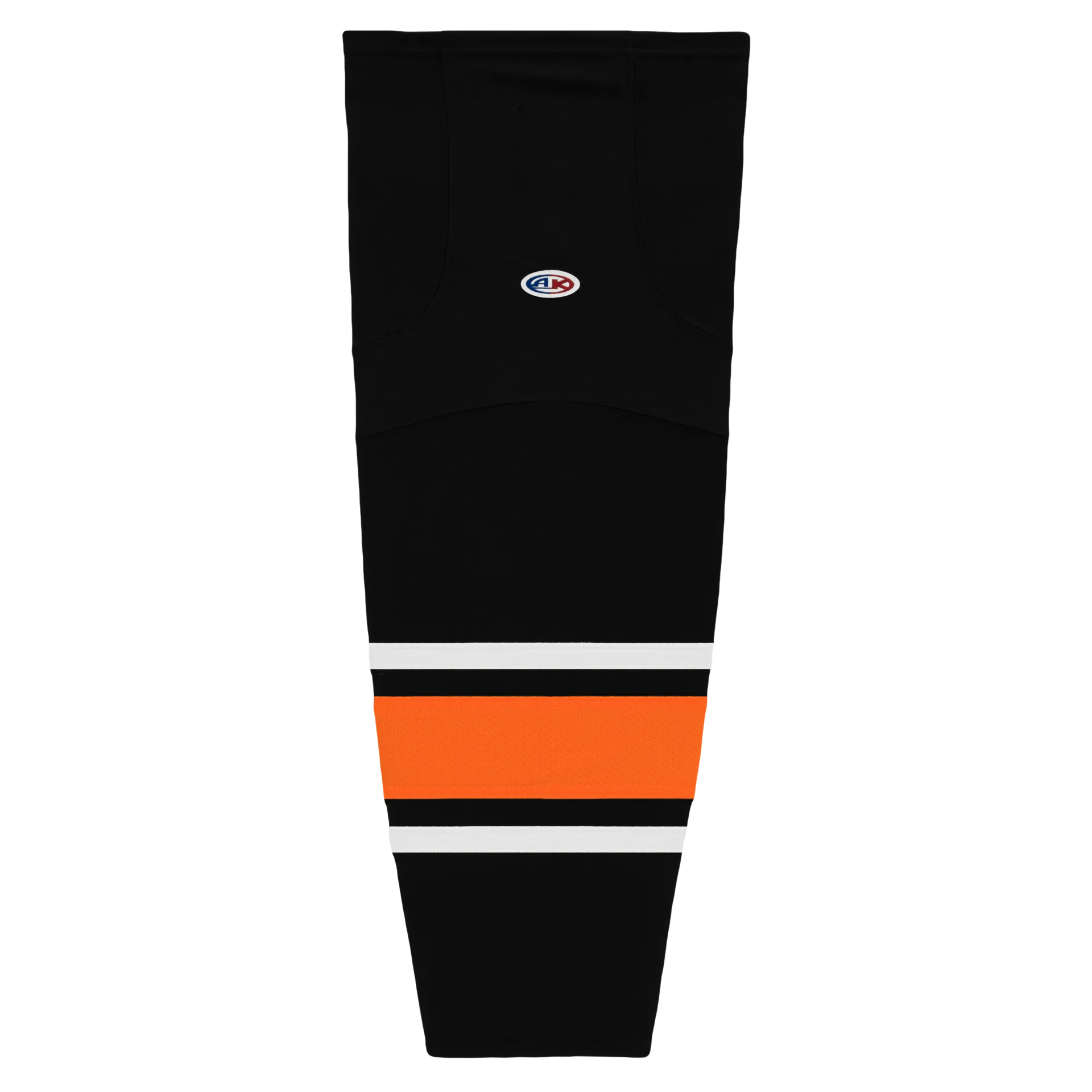 Athletic Knit (AK) HS2100-624 Philadelphia Flyers Third Black Mesh Ice Hockey Socks