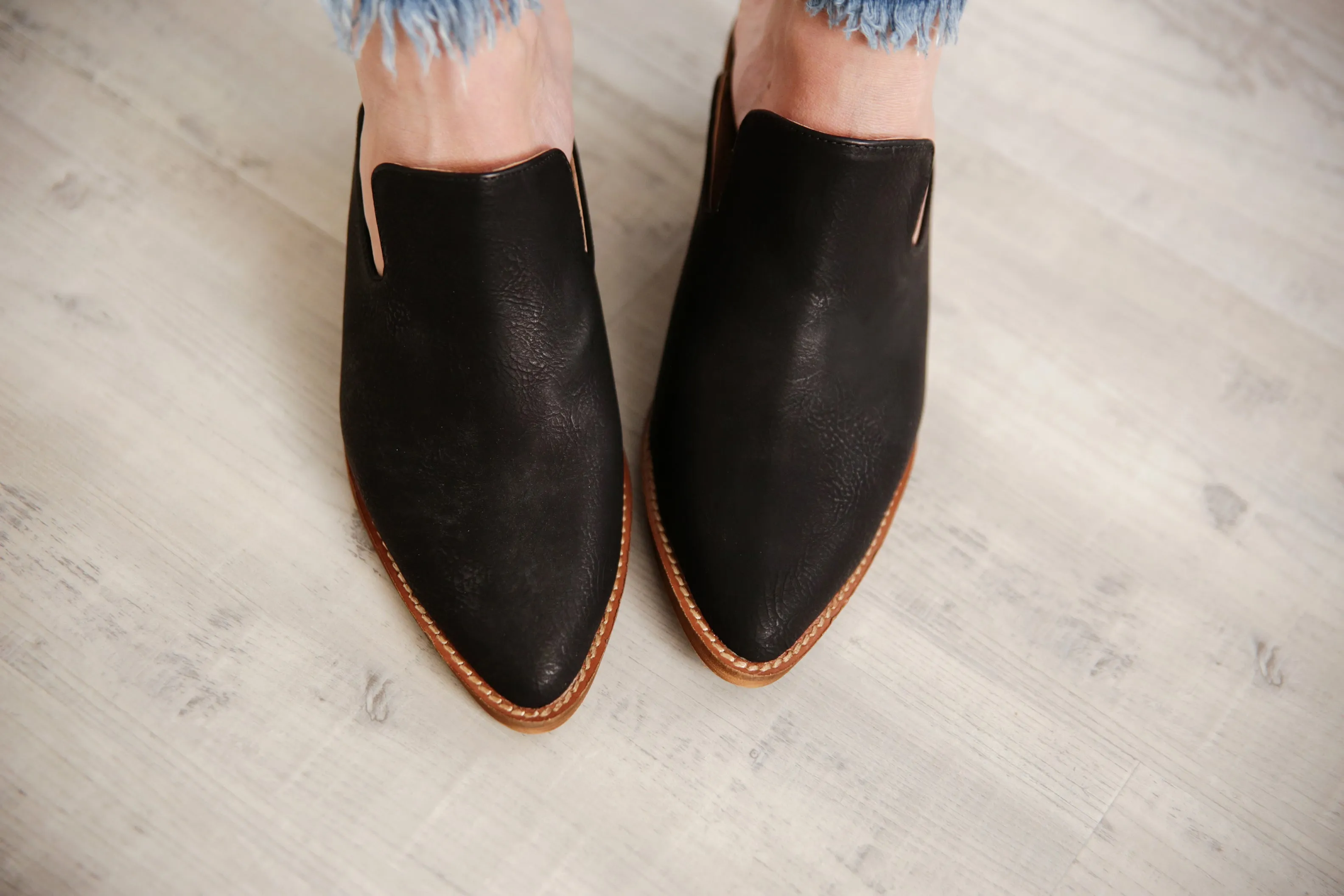 Block Heel Mules