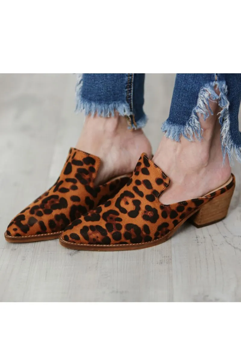 Block Heel Mules