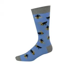 Bumble Bee | Mens Bamboo Sock