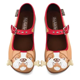 Chocolaticas® BULLDOG  Women's Mary Jane Flat