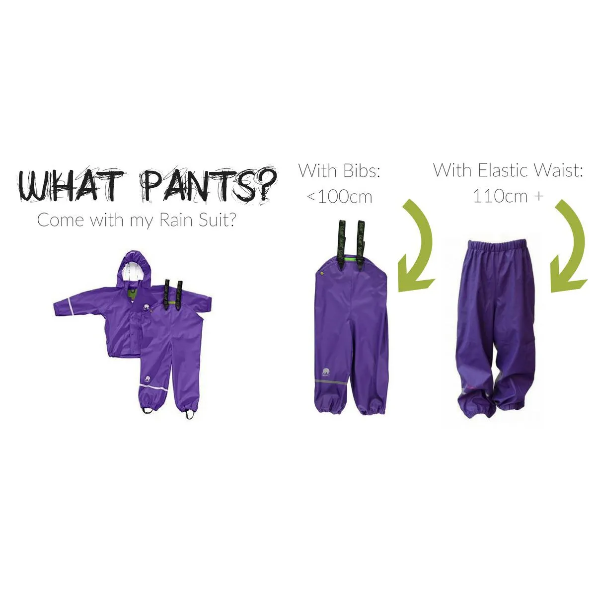 Classic Rain Suit Set - Green