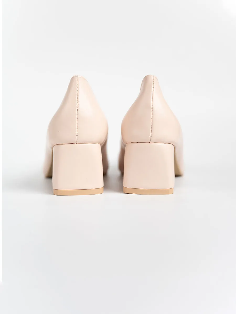 Clover Scallop Pointed Heels