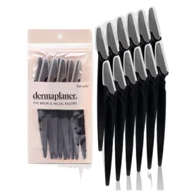 Dermaplaner 12 Pack - Black