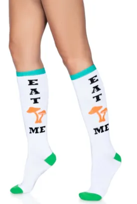 Eat Me Knee High Socks