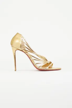 Gold Specchio Norina 100mm Pump