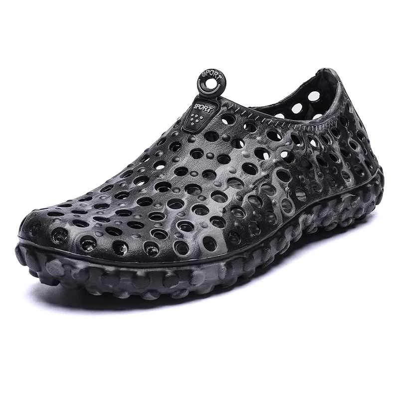 kkboxly kkboxly Men Breathable Hollow Out Non Slip Comforty Driving Wading Casual Beach Sandals