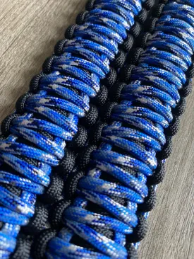 Krawlergrips Blue Camo Paracord Grab Handle