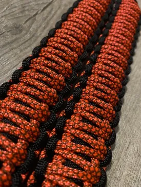 Krawlergrips Neon Orange Diamond Paracord Grab Handle