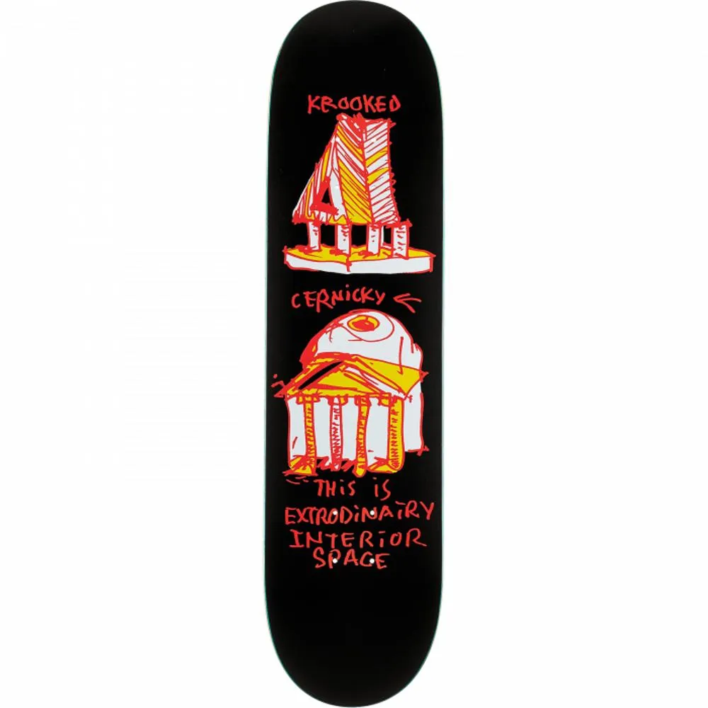 Krooked Cernicky Socrates 8.06" Skateboard Deck