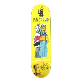 KROOKED UNA PUNX 8.38” TRUE FIT SHAPE SKATEBOARD DECK