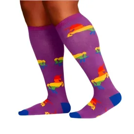 Pride and Fabulous Unicorn Stretch-It Knee High Socks