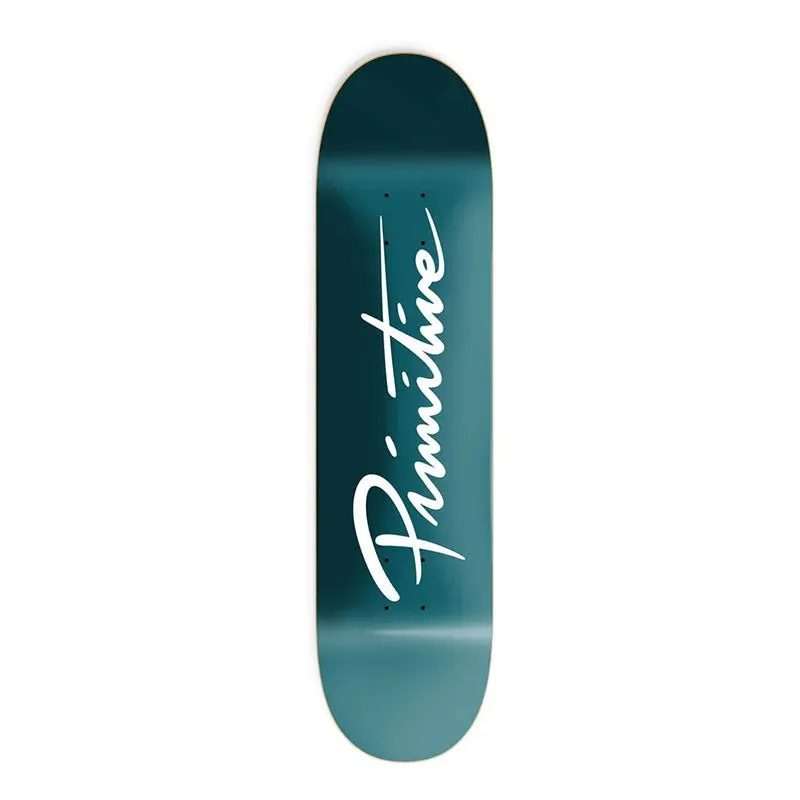 Primitive 8.0" x 31.75" NUEVO SCRIPT CORE Skateboard Deck