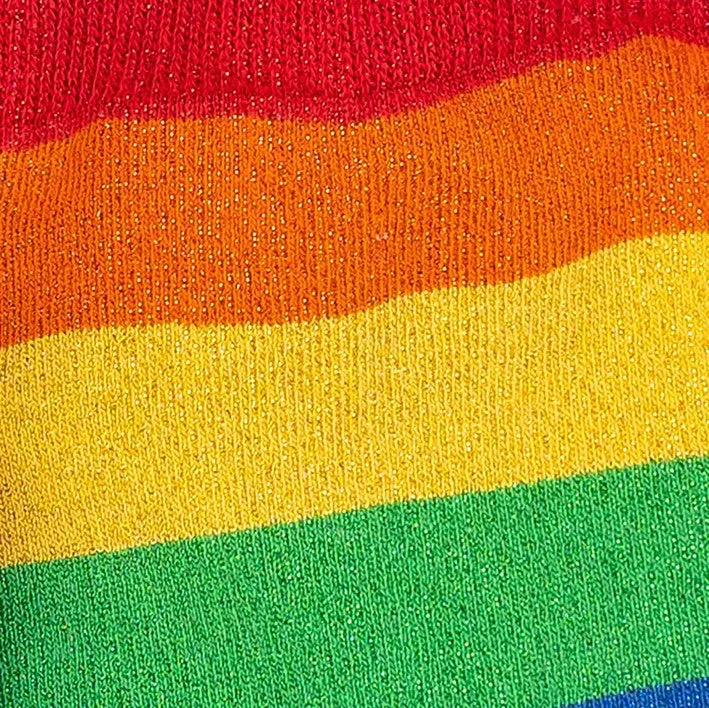 Radiant Rainbow Women's Crew Socks