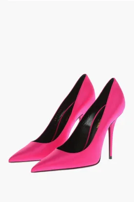 Saint Laurent Stiletto Heeled HYPE Satin Pumps