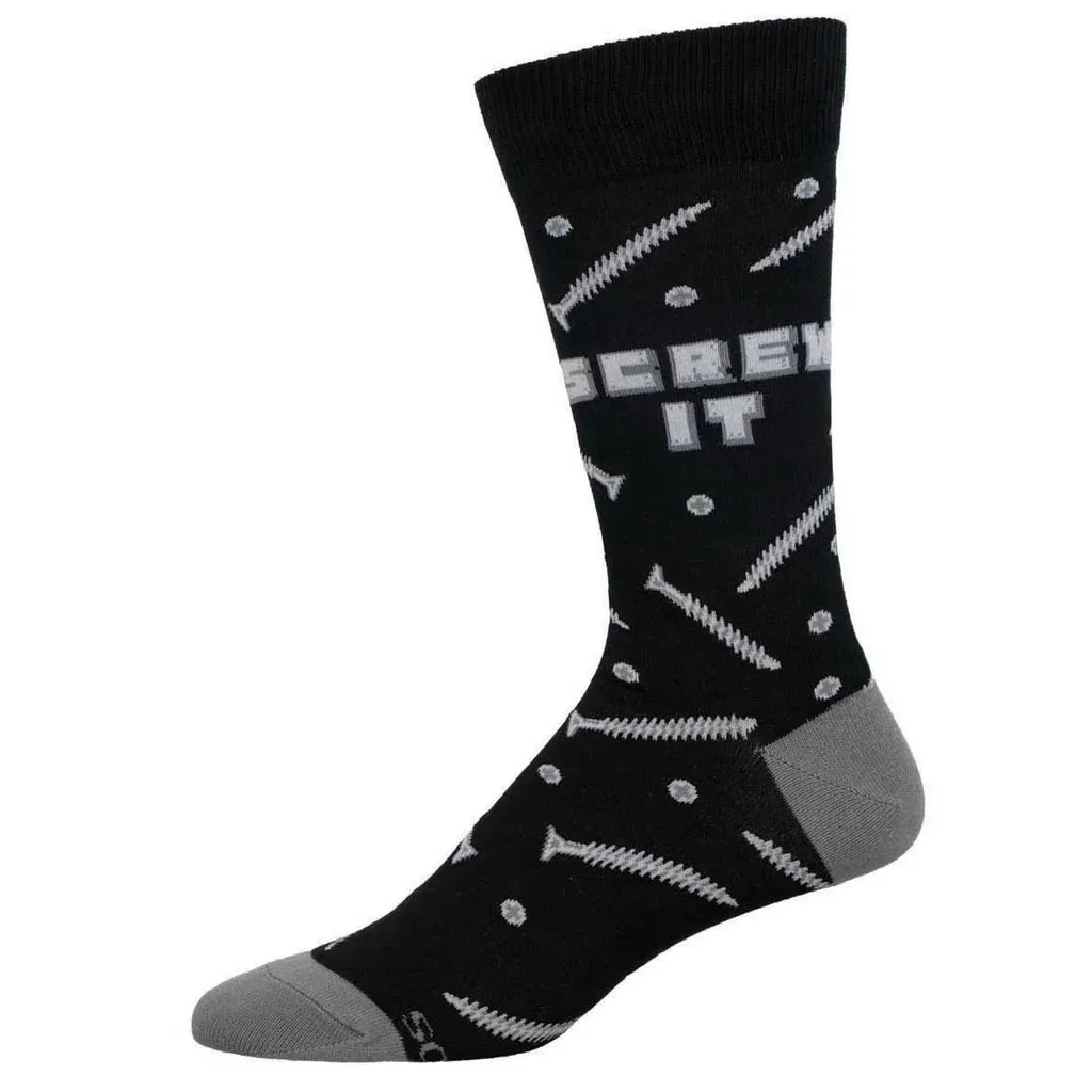 Screw It Men's Crew Socks