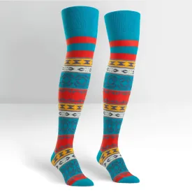 Sock It To Me Women's Over The Knee Socks - Sunrise