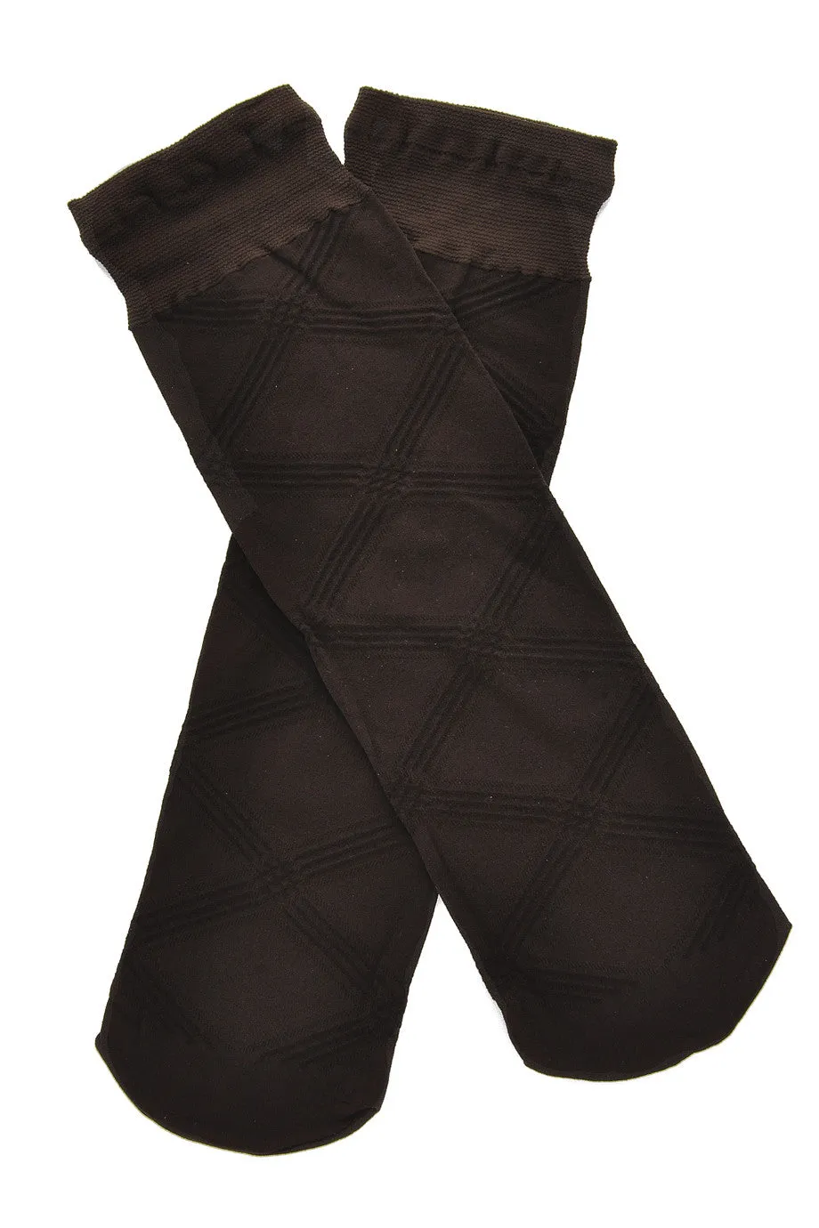 TRASPARENZE VIVIENNE Brown Knee-High Woman Socks