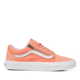 Vans - Old Skool Adults Twill Old Skool Zip Melon White NOT RETURNABLE