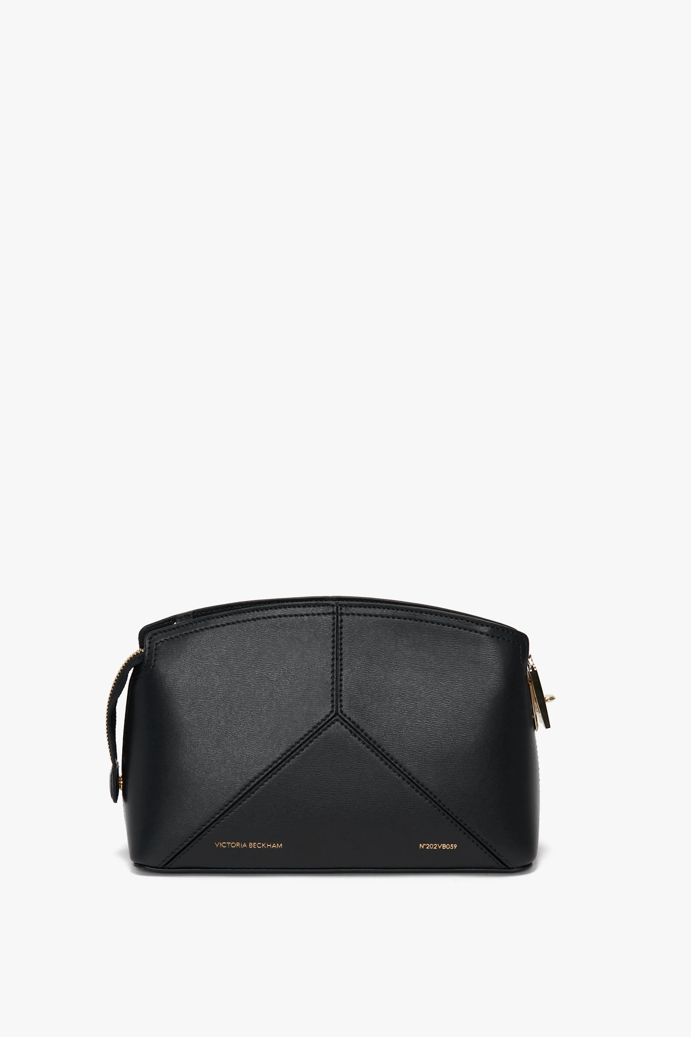 Victoria Crossbody Bag In Black Leather